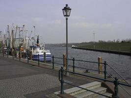 Greetsiel an der deutschen Nordsee foto