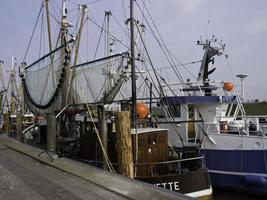 Greetsiel an der deutschen Nordsee foto