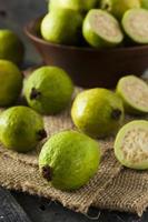 frische organische grüne Guave