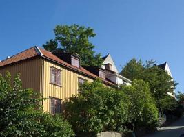 Stadt Trondheim in Norwegen foto