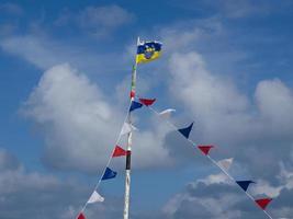 insel juist in der nordsee foto