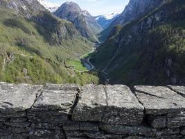 Flamme in Norwegen foto