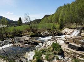 Flamme in Norwegen foto