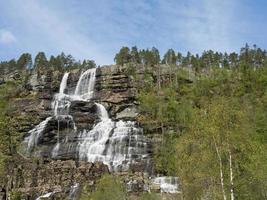 Flamme in Norwegen foto