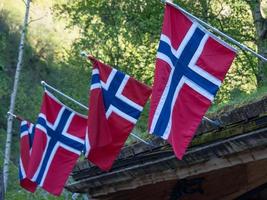 Frühling in norwegen foto