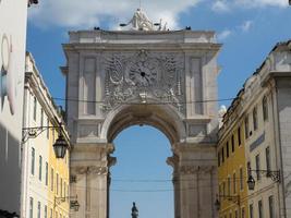 lissabon stadt in portugal foto