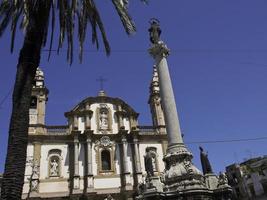 Palermo auf der Insel Sizilien foto
