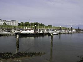 Wilhelmshaven an der Nordsee foto