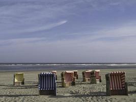 langeoog insel in der nordsee foto