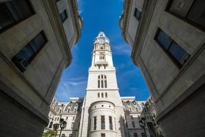 Blick auf das Rathaus Philadelphia foto