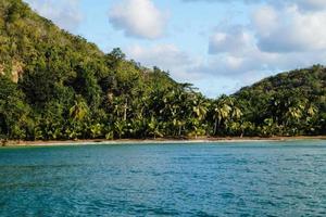 einsame karibische strände bei saint lucia foto