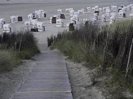 die insel spiekeroog in der nordsee foto