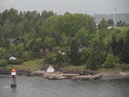 die Stadt Oslo in Norwegen foto