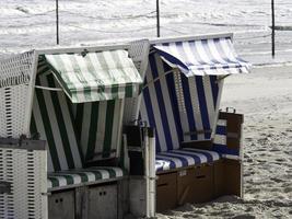 Der Strand von Wangerooge foto