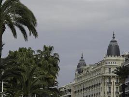 die stadt cannes in frankreich foto