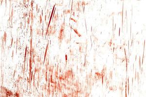 roter hintergrund, gruselige blutige wand. weiße Wand mit Blutspritzer für Halloween-Hintergrund. foto