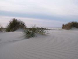 Insel Borkum in Deutschland foto