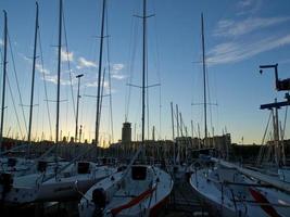 die Stadt Barcelona in Spanien foto