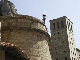 Kloster Montserrat in Spanien foto