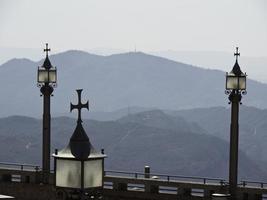 das kloster von montserrat foto