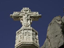 das kloster von montserrat foto