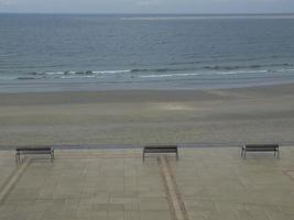 Insel Borkum in Deutschland foto