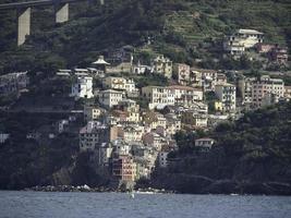 die cinqueterre in italien foto