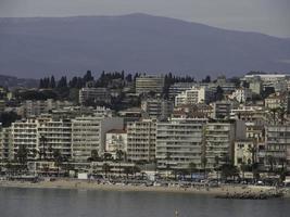 die stadt cannes in frankreich foto