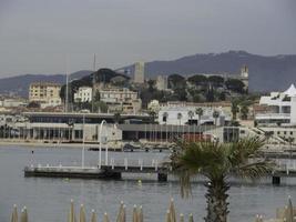 cannes am mittelmeer foto