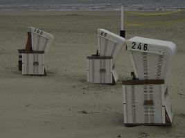 Der Strand von Baltrum foto