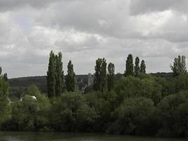 die seine bei rouen in frankreich foto