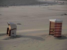 Insel Borkum in Deutschland foto