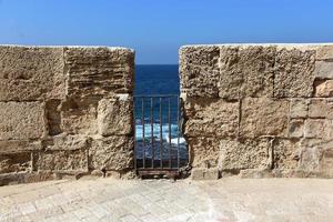 22. 09. 2018 . die stadt acre ist eine alte festung und ein hafen am mittelmeer im norden israels. foto