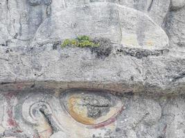 Antike Ruinen von Tulum Maya-Stätte Tempel Pyramiden Artefakte Meereslandschaft Mexiko. foto