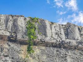 Antike Ruinen von Tulum Maya-Stätte Tempel Pyramiden Artefakte Meereslandschaft Mexiko. foto