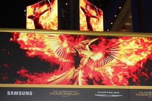 los angeles, nov 16 - atmosphäre bei the hunger games -mockingjay teil 2 la premiere im microsoft theater am 16. november 2015 in los angeles, ca foto