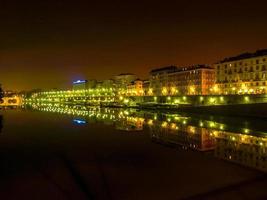 hdr fluss po, turin foto