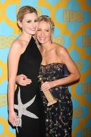 los angeles, jan 11 - laura carmichael, joanne froggatt auf der hbo post golden globe party in einem ca. 55, beverly hilton hotel am 11. januar 2015 in beverly hills, ca foto