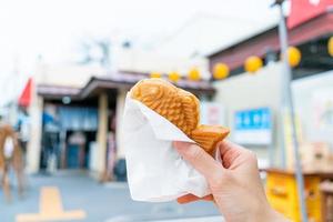 Taiyaki - Pfannkuchen-Fischrasur im japanischen Stil foto