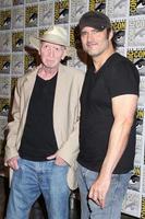 san diego, 26. juli - frank miller, robert rodriguez in the sin city - a dame to kill für comic con roter teppich im hilton san diego bayfront am 26. juli 2014 in san diego, ca foto