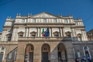 mailand italien juni 2022 teatro alla scala in mailand, eines der berühmtesten opernhäuser der welt foto