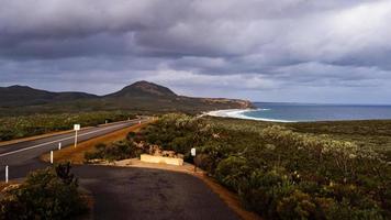 Luftaufnahmen von East Mount Barren Mountain Ranges wa foto