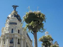 die Stadt Madrid in Spanien foto