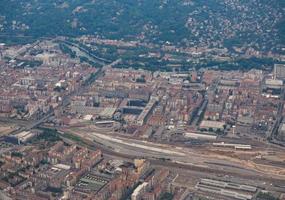 Luftaufnahme von Turin foto