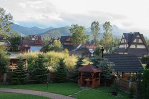 idyllischer Ort für Urlaub. Zakopane, Polen foto