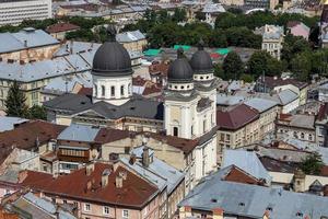 Verklärungskirche in Lemberg, Ukraine foto