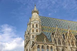 Stephansdom in Wien, Österreich foto