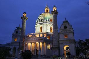 Karlskirche, Karlskirche in Wien, Österreich foto