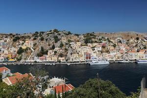 insel symi in griechenland foto