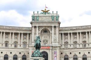 neue burg flügel in der hofburg, wien, österreich foto